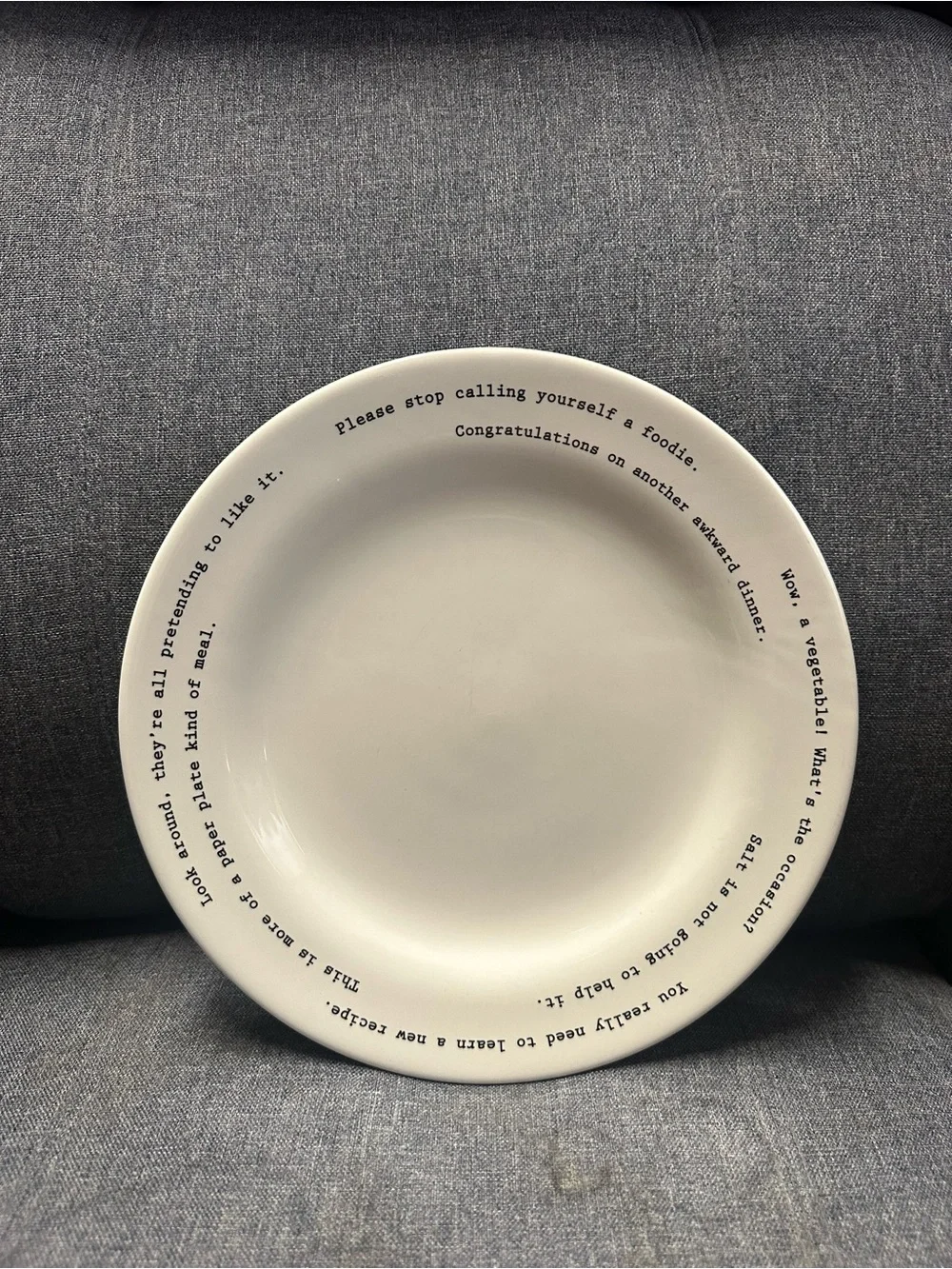 Fishs Eddy Intervention-Ware Plate